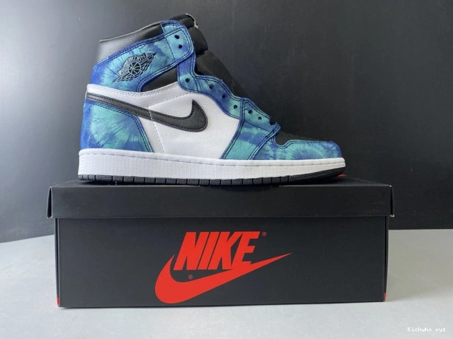 OG Tie-Dye CD0461-100 Jordan 1 Air High 0629